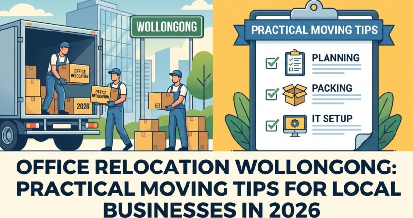 Office relocation Wollongong bus… 2K 202607112224